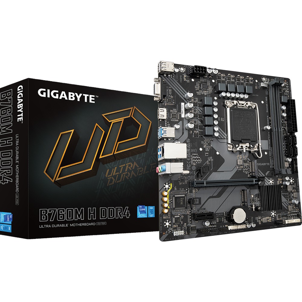 GIGABYTE 技嘉 B760M-H DDR4